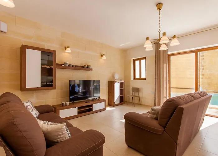 Nadurija, So Gozitan + Pool - Happy Dom wakacyjny Nadur